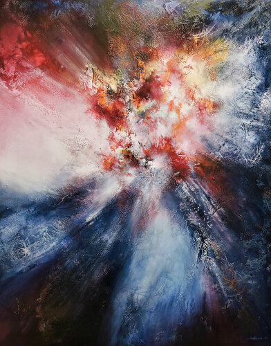Cosmic Light #4 di Selene's Art, Pittura in vendita su Singulart