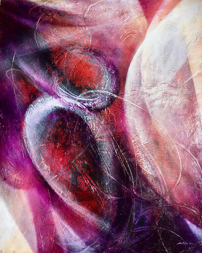 Alien Hieroglyphs von Selene's Art, Malerei kaufen auf Singulart