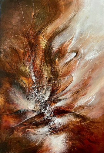 Phoenix Rising by Selene's Art, Painting for Sale on Singulart