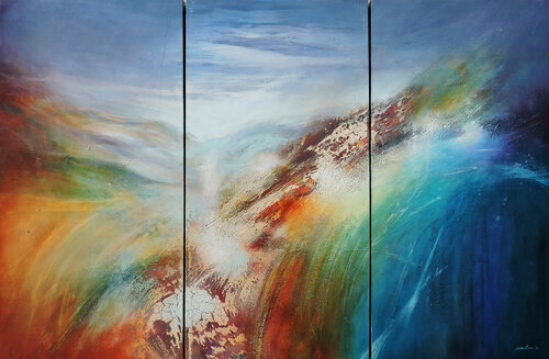 Journey to Wonderland di Selene's Art, Pittura in vendita su Singulart