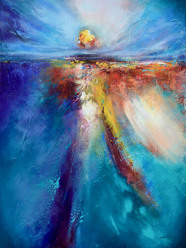 Landscape #22 di Selene's Art, Pittura in vendita su Singulart