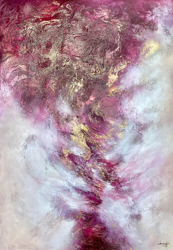 Unique as a Rose van Selene's Art, Schilderij te koop op Singulart