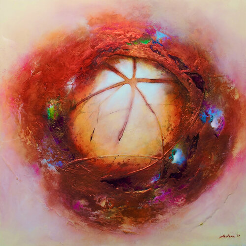The Core of the Universe di Selene's Art, Pittura in vendita su Singulart