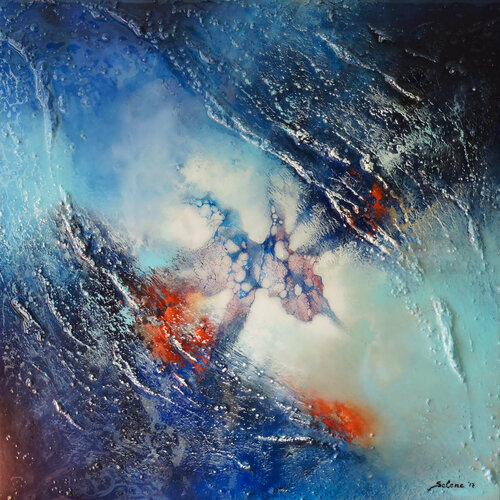 The Rip in Spacetime di Selene's Art, Pittura in vendita su Singulart