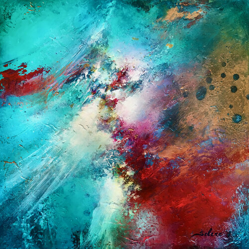Weightlessness by Selene's Art, Painting for Sale on Singulart