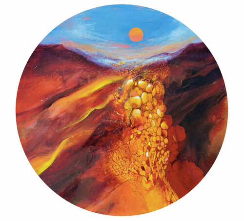 Landscape #29 di Selene's Art, Pittura in vendita su Singulart
