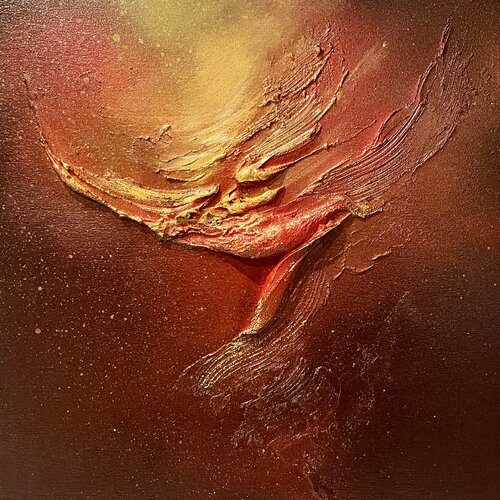 Flying high #1 by Selene's Art, Painting for Sale on Singulart