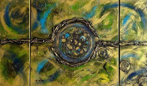 The Rip in Space-time by Selene's Art, Painting for Sale on Singulart