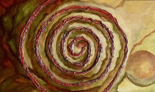 Autumn's Aura by Selene's Art, Painting for Sale on Singulart