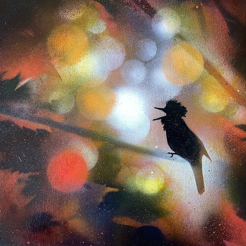 Bird #14 (reed warbler) by Selene's Art, Painting for Sale on Singulart