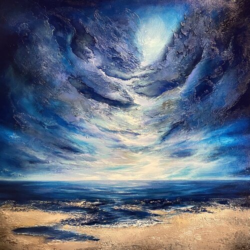 Landscape #39 by Selene's Art, 油畫 for Sale on Singulart