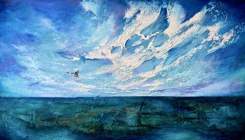 Landscape #55 by Selene's Art, Painting for Sale on Singulart
