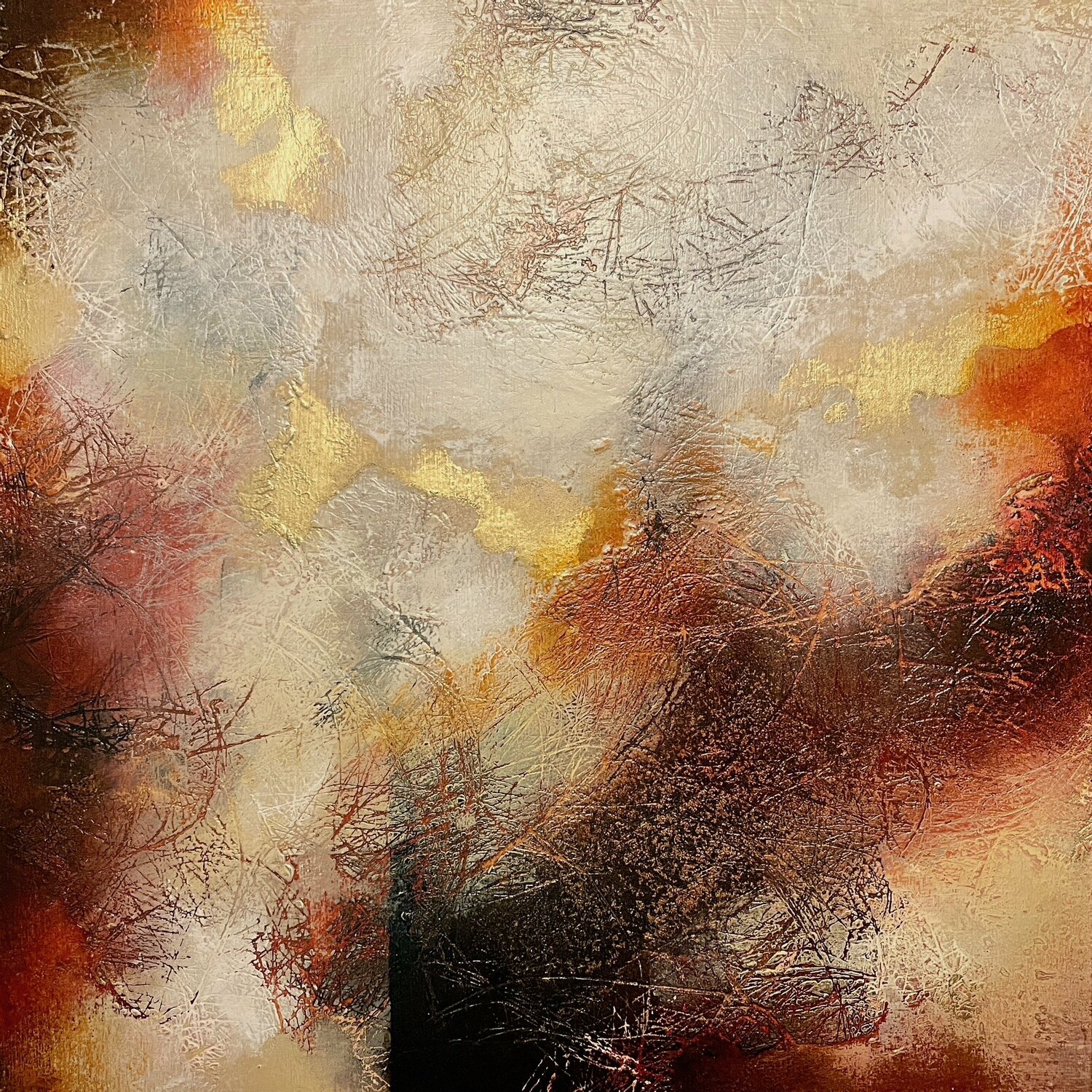 The Pursuit of Light 1/3 Selene's Art Originalgemälde zu verkaufen