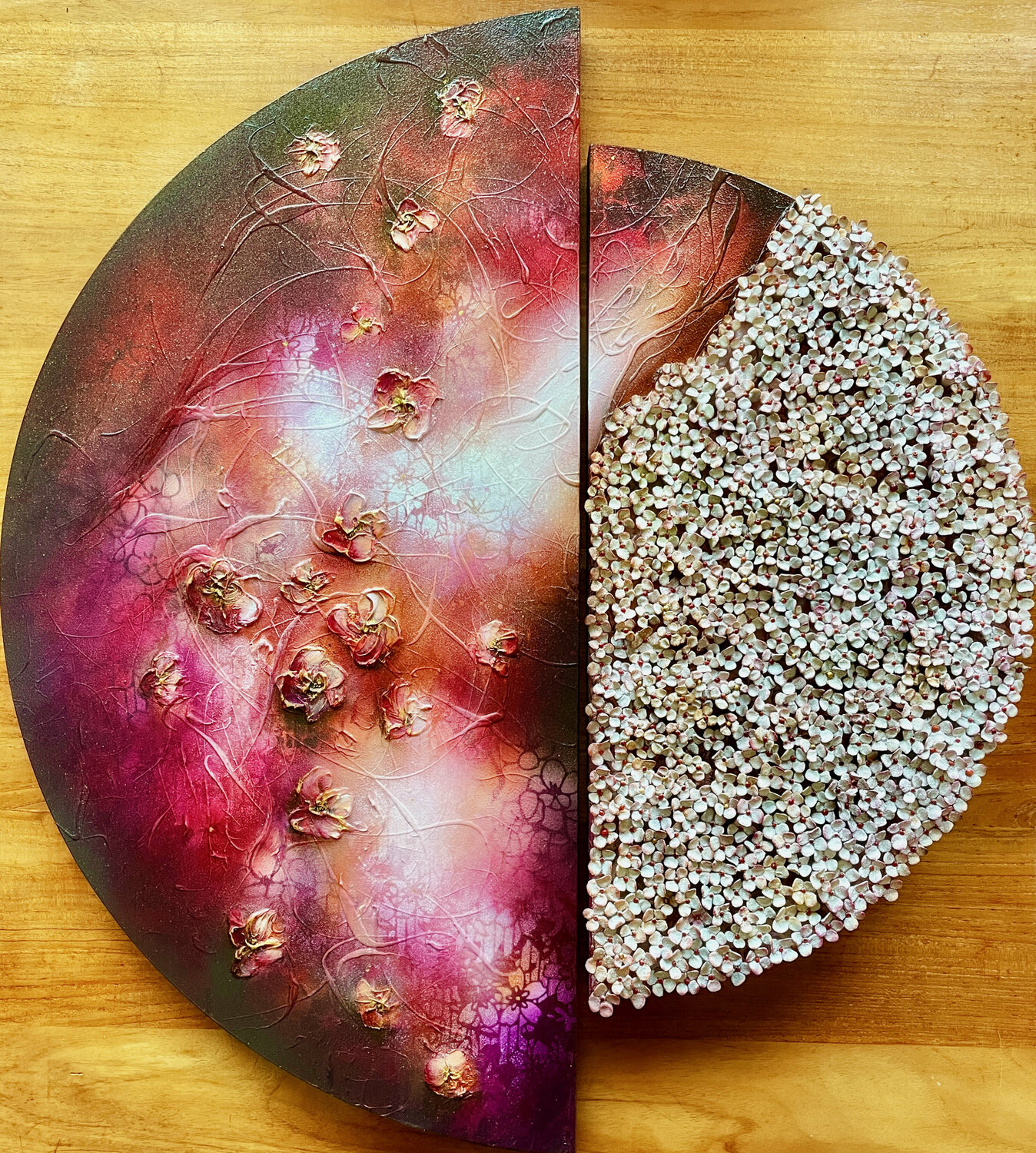 Flowers of the Soul Selene's Art Originalgemälde zu verkaufen