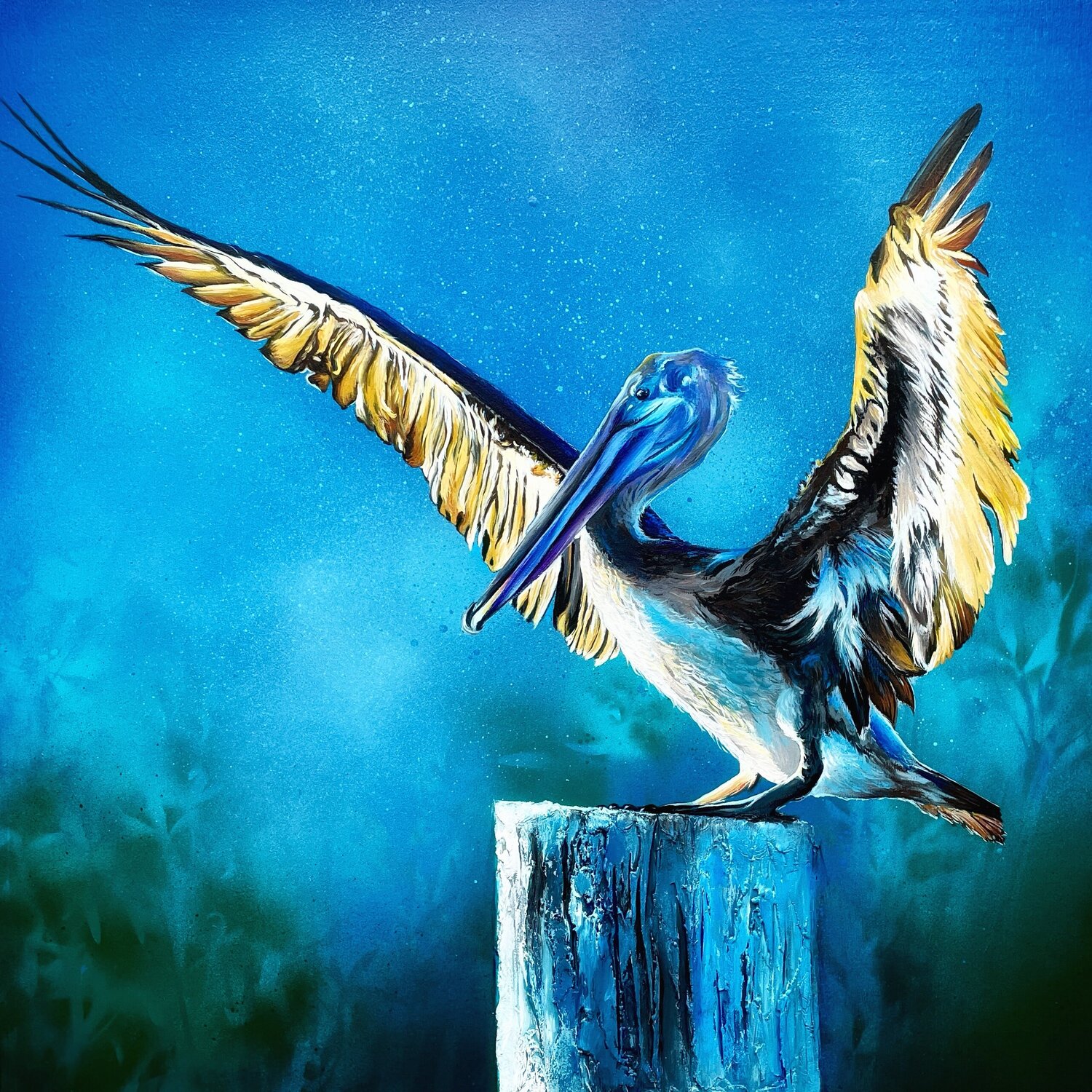 Bird #26 (pelican) Selene's Art