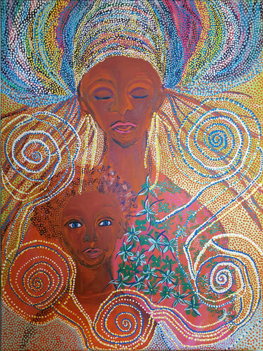 Innocence di Wajipha Chongwe, Pittura in vendita su Singulart