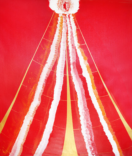 Soga del Espíritu Banisteriopsis caapi / Ayahuasca Visions de Arturo Prins, Pintura a la venta en Singulart