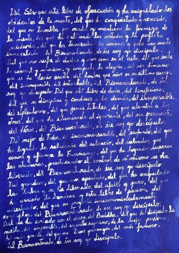 Sermón de Udali Majjhimanikāya von Arturo Prins, Werk auf Papier kaufen auf Singulart