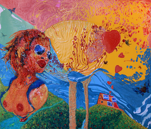 De Flora von Arturo Prins, Malerei kaufen auf Singulart