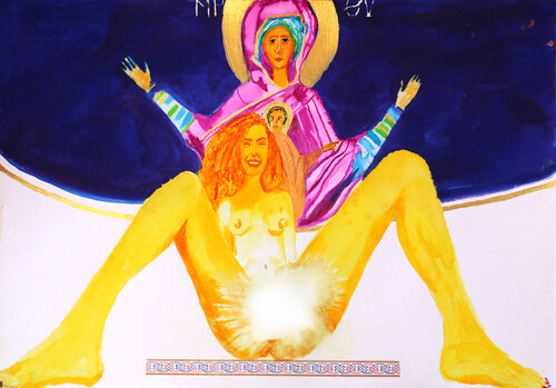 Isis sin velo par Arturo Prins, Œuvre sur papier en vente sur Singulart