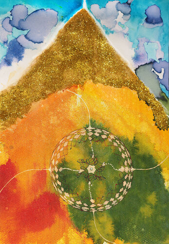 La Gran Rueda Cósmica di Arturo Prins, Opera su carta in vendita su Singulart