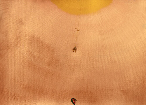 Anāgāmi de Arturo Prins, Obra en papel a la venta en Singulart