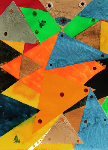 Señor Triángulo van Arturo Prins, Werk op papier te koop op Singulart