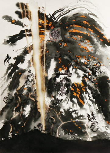 El Fin de la Faz Oscura di Arturo Prins, Opera su carta in vendita su Singulart