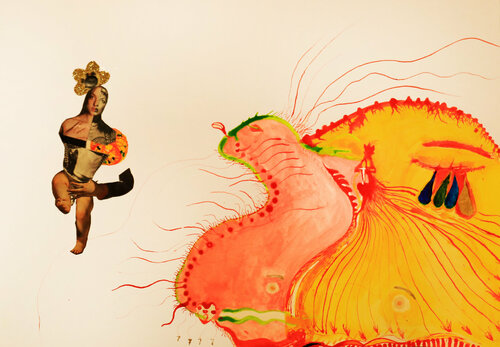 Matrimonio infernal by Arturo Prins, Work on Paper for Sale on Singulart