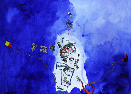 Jeti by Arturo Prins, Work on Paper for Sale on Singulart