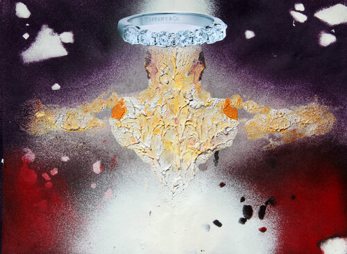 The landing of Tiffany par Arturo Prins, Œuvre sur papier en vente sur Singulart