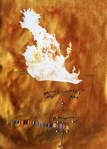My Fire head by Arturo Prins, Work on Paper for Sale on Singulart