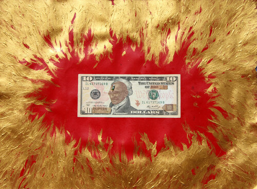 United States of India par Arturo Prins, Œuvre sur papier en vente sur Singulart