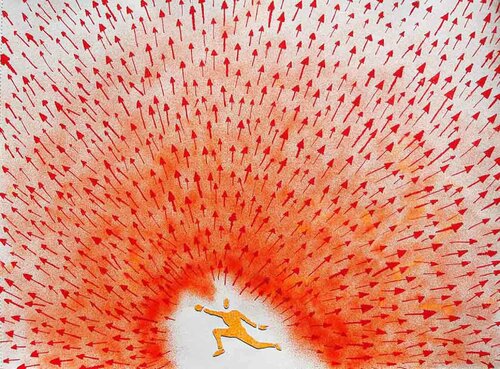 El hombre Sol by Arturo Prins, Work on Paper for Sale on Singulart