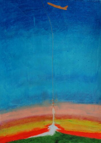 Subiendo de Arturo Prins, Obra en papel a la venta en Singulart