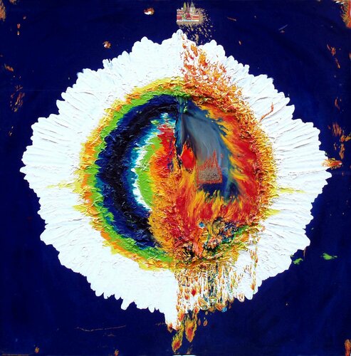 Palacio de mi Corazón van Arturo Prins, Schilderij te koop op Singulart