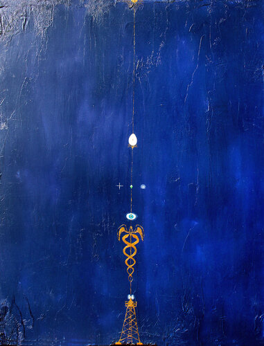 El camino del hilo by Arturo Prins, Painting for Sale on Singulart