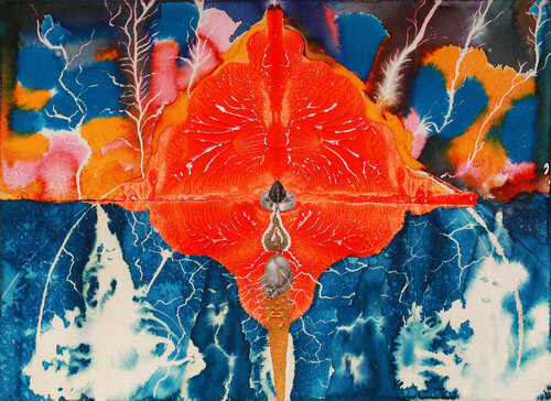 Laissez la Flamme devenir Feu et laissez briller la lumière. by Arturo Prins, Work on Paper for Sale on Singulart