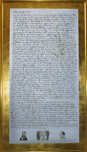 Nuestras ideas sobre el Mal van Arturo Prins, Tekening te koop op Singulart