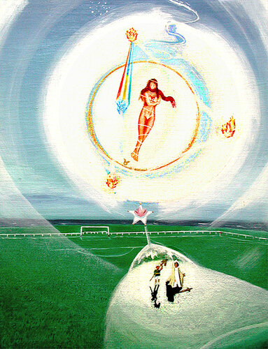 Regalo de Luz, Regalo del Cielo di Arturo Prins, Pittura in vendita su Singulart