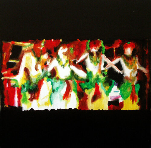 The Four Marajhas von Arturo Prins, Malerei kaufen auf Singulart