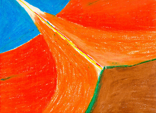 White mountain of help van Arturo Prins, Tekening te koop op Singulart