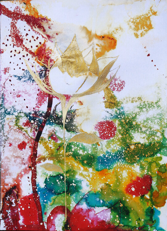 Cuando  la  mano  derecha  del  hombre  material  toma el  loto Arturo Prins