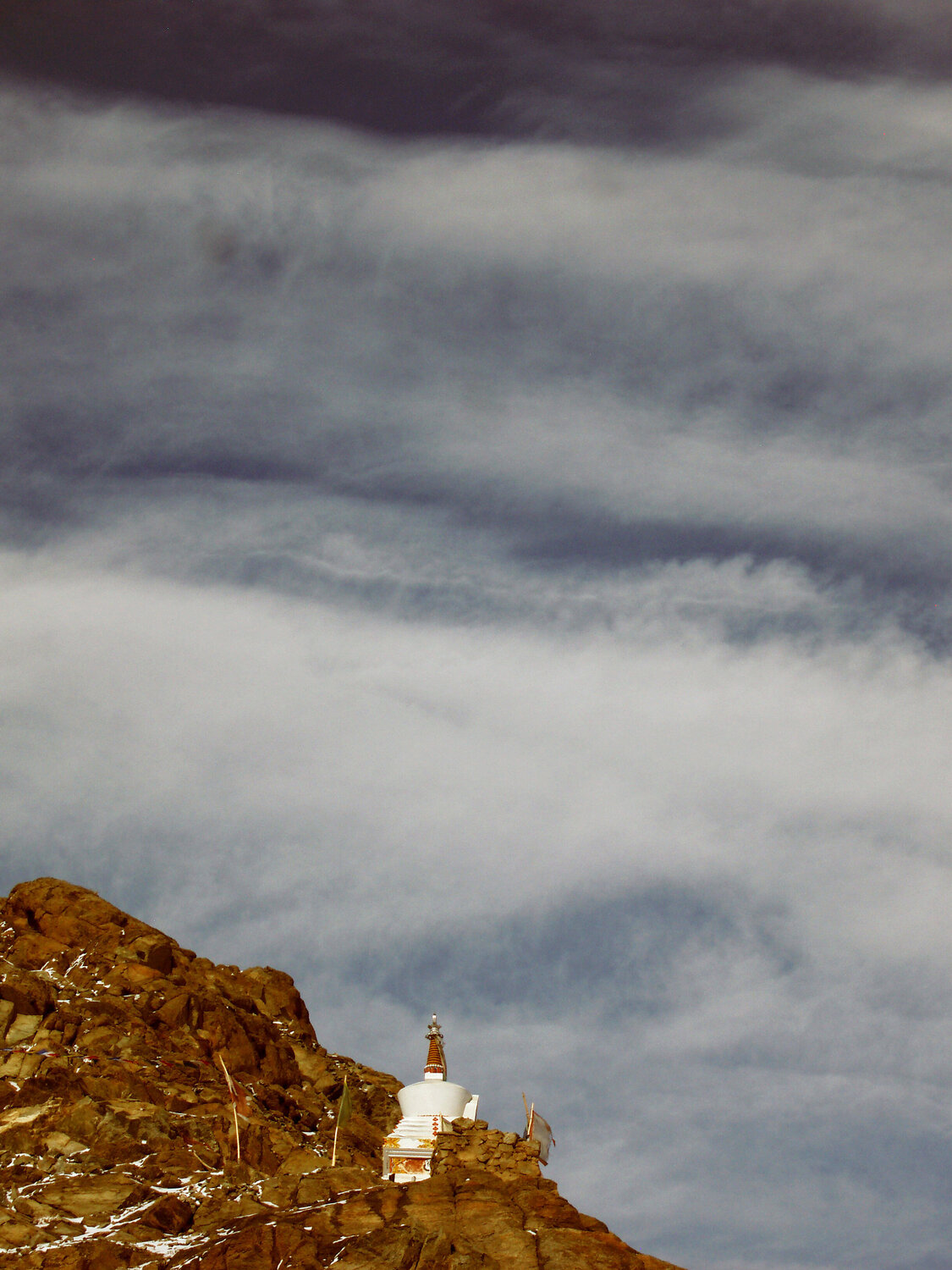 Chorten and Sky Arturo Prins