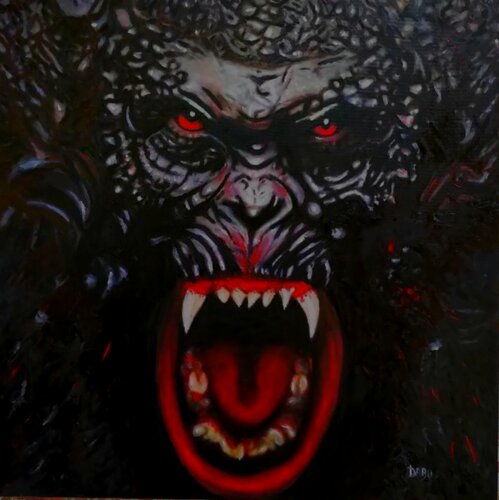 CREEPY CREATURES di Daniel Burgraeve, Pittura in vendita su Singulart