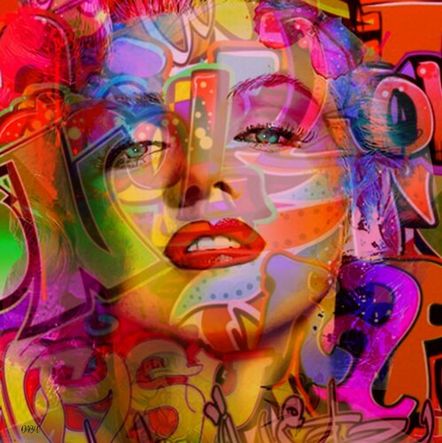 STREET ART.1...1/10. by Daniel Burgraeve, Digital for Sale on Singulart