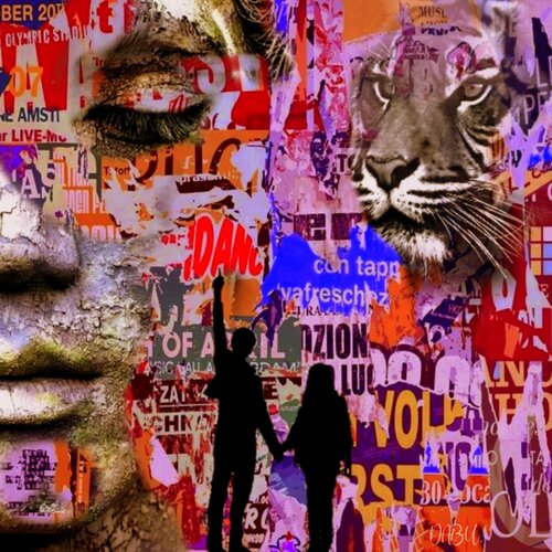 REGARD SUR L AFRIQUE van Daniel Burgraeve, Digitaal te koop op Singulart