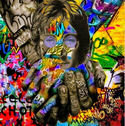 LENNON par Daniel Burgraeve, Digital en vente sur Singulart