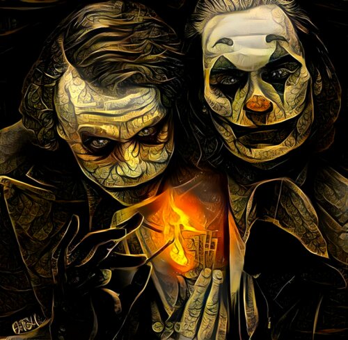 JOKER A par Daniel Burgraeve, Digital en vente sur Singulart