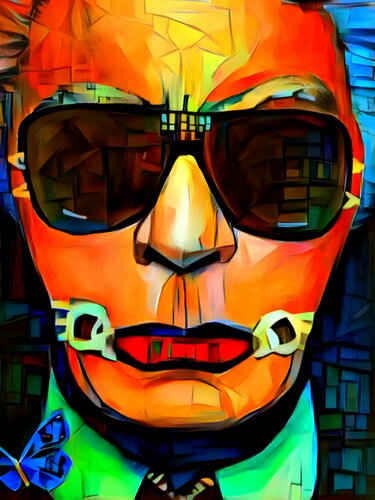 KARL  Lagerfeld di Daniel Burgraeve, Digitale in vendita su Singulart